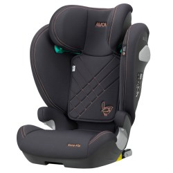 Šedá dětská autosedačka Avova Sora-Fix Koala Orange od 100 do 150 cm